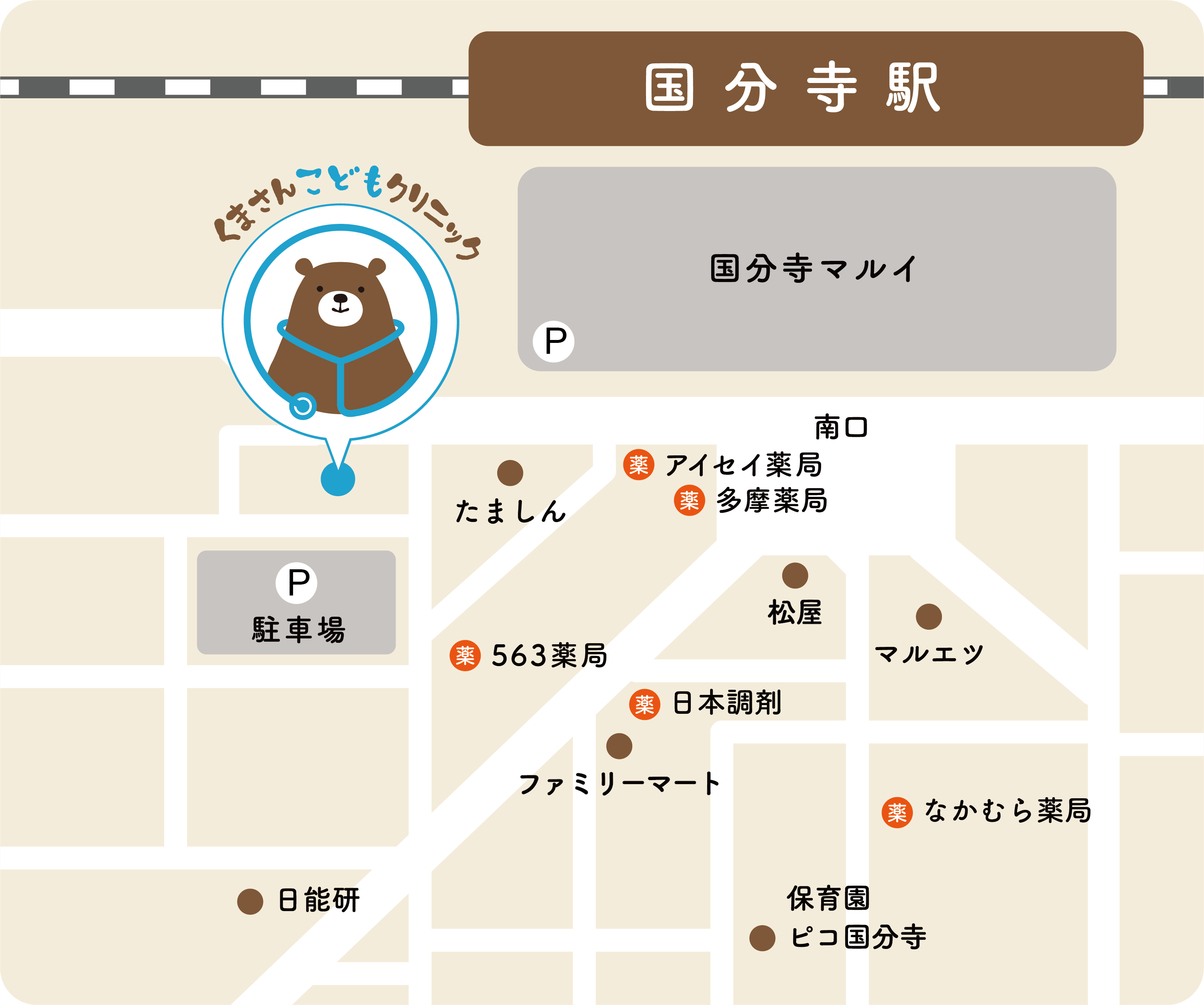 アクセスマップ